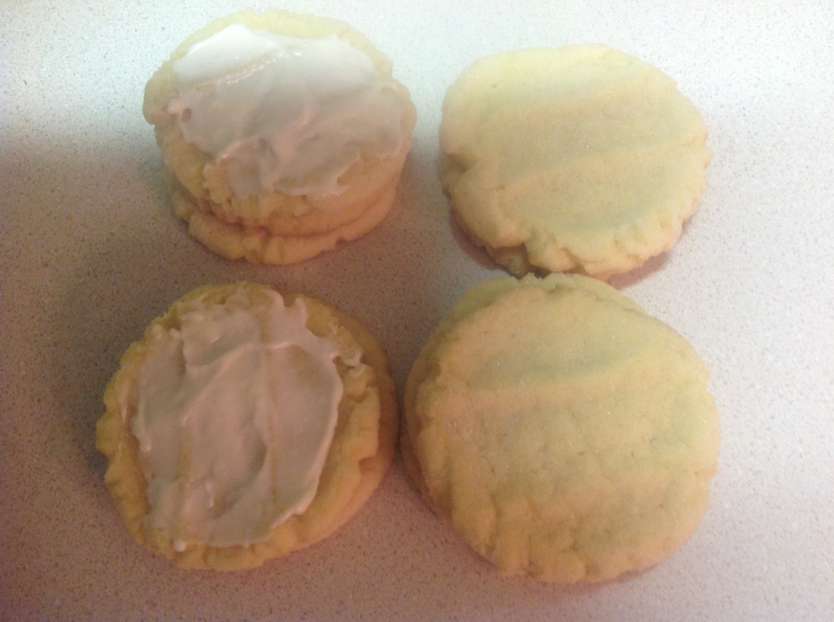 Lemon Pudding Sugar Cookies