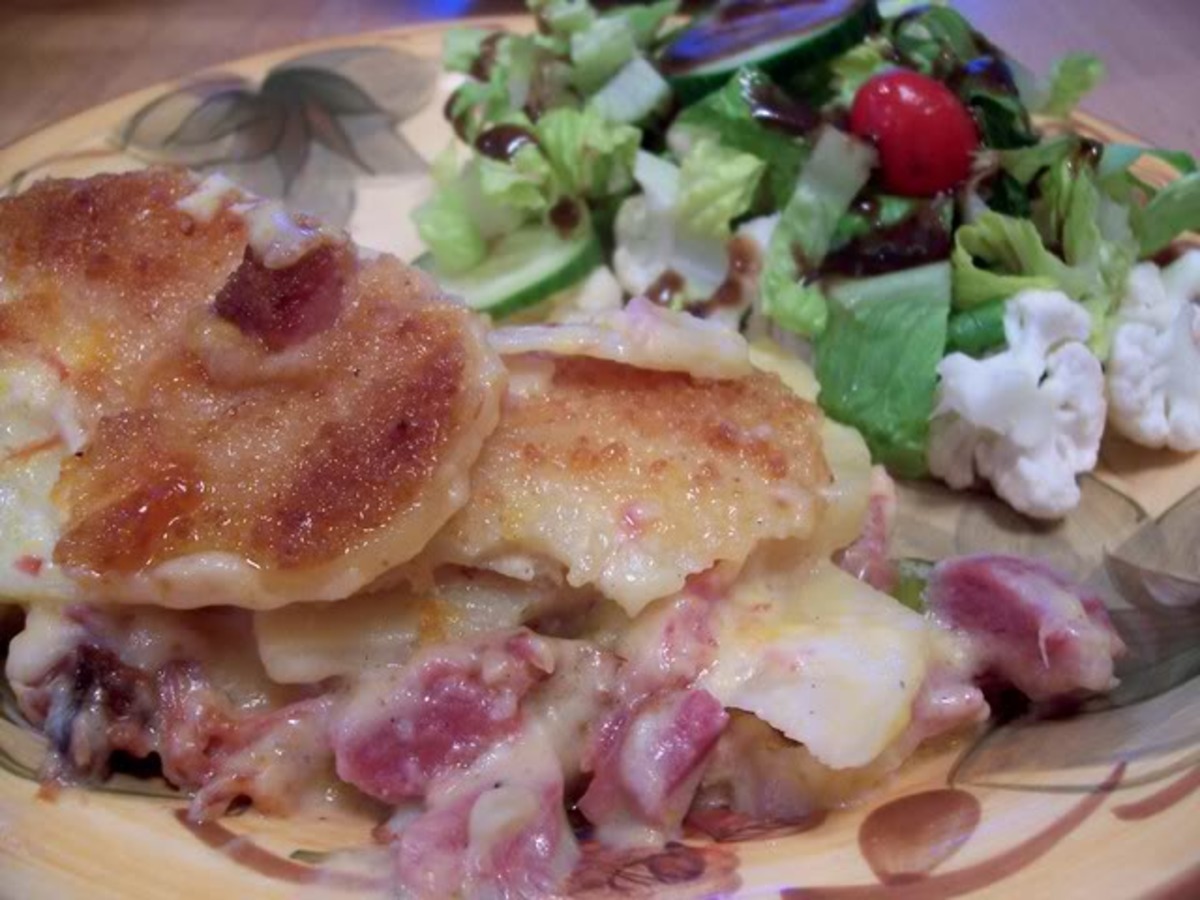 Heavenly Potatoes and Ham