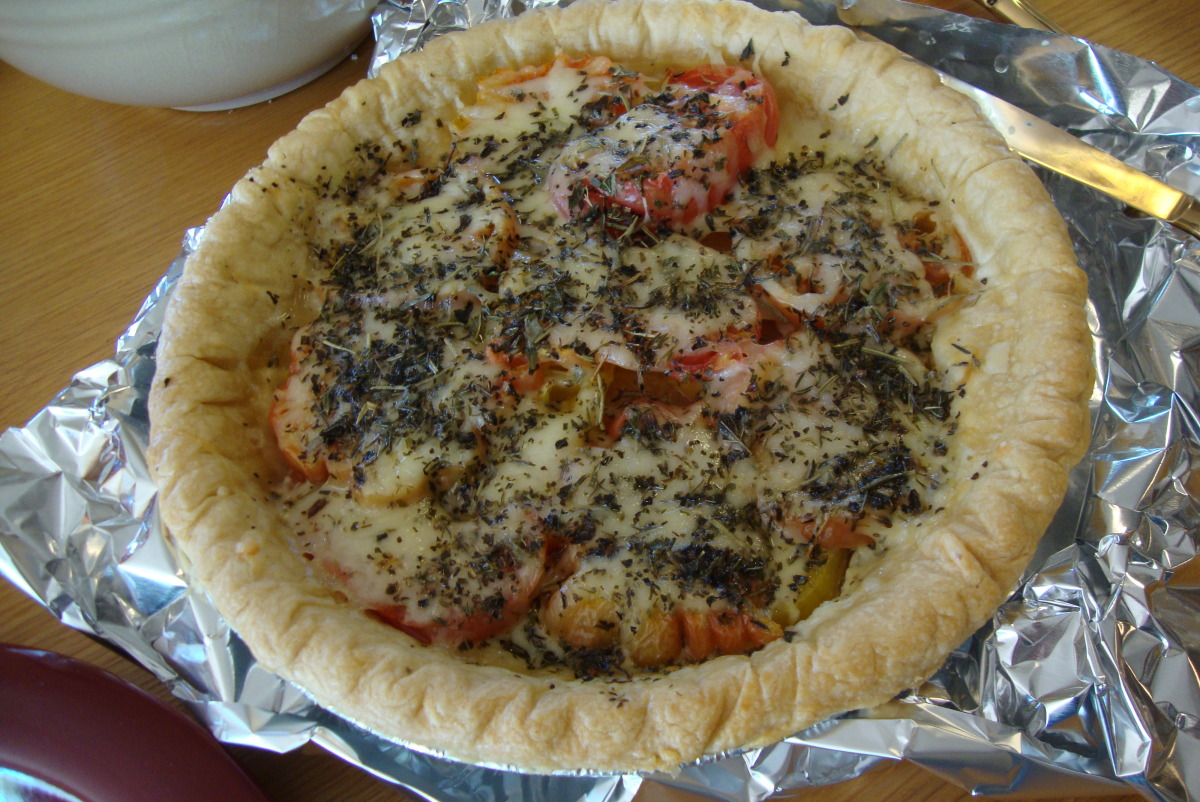 French Tomato Mustard Pie_image