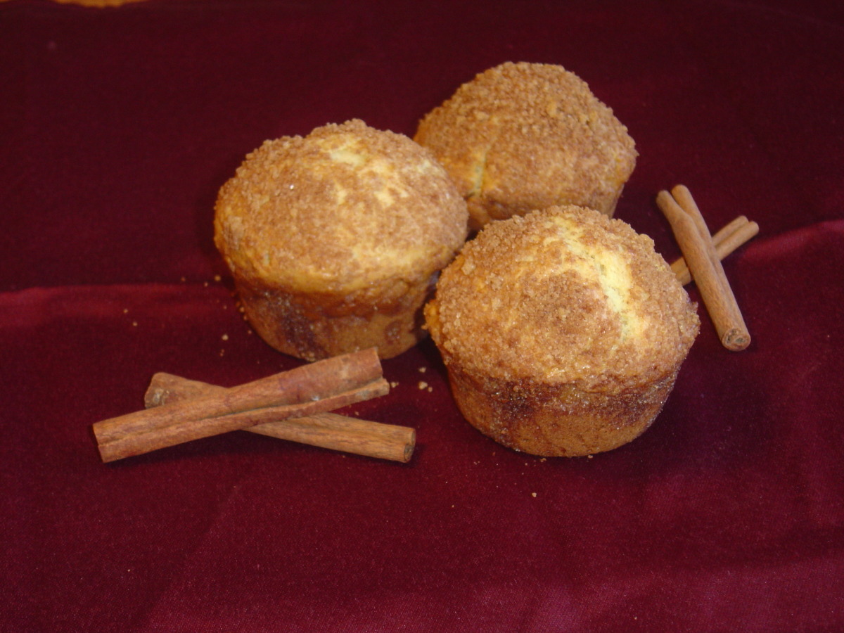 Sour Cream Cinnamon Nut Muffins image
