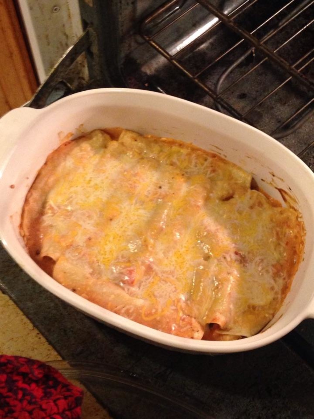 Easiest Chicken Enchiladas