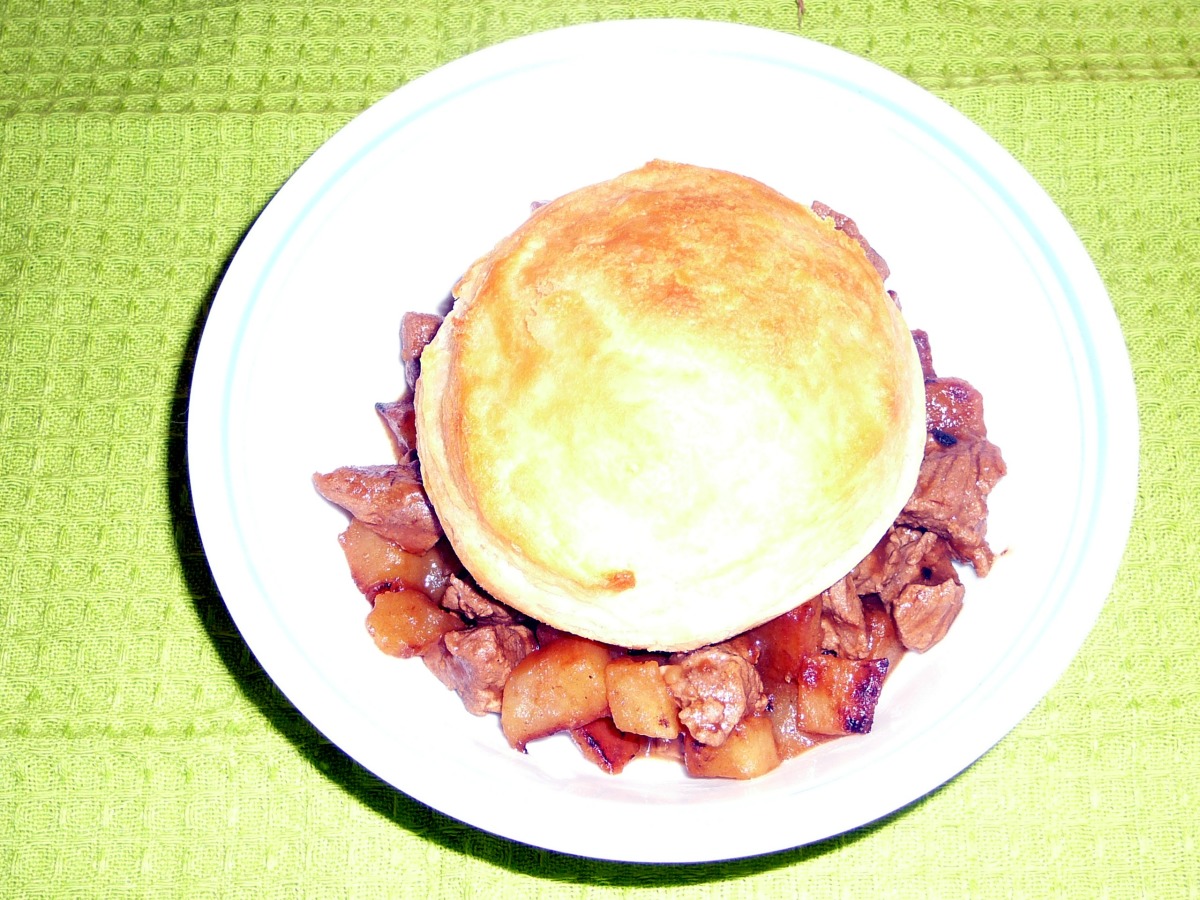 30 Minute Beef Pot Pie for 2 image