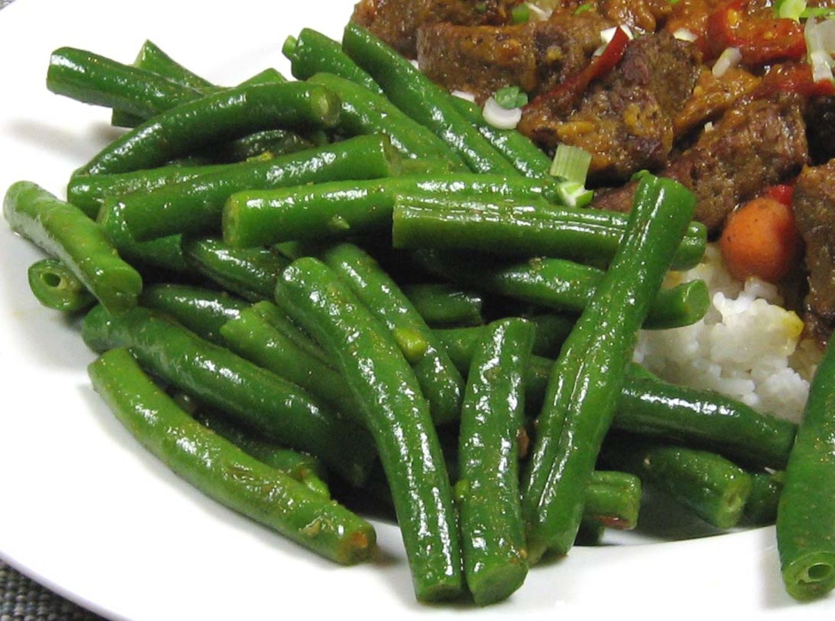 Indonesian Green Beans with Ginger & Chili_image