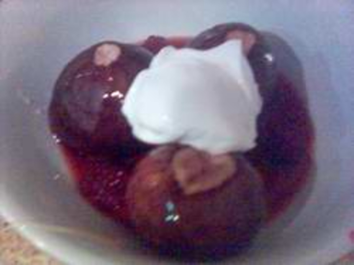 Baked Figs in Port