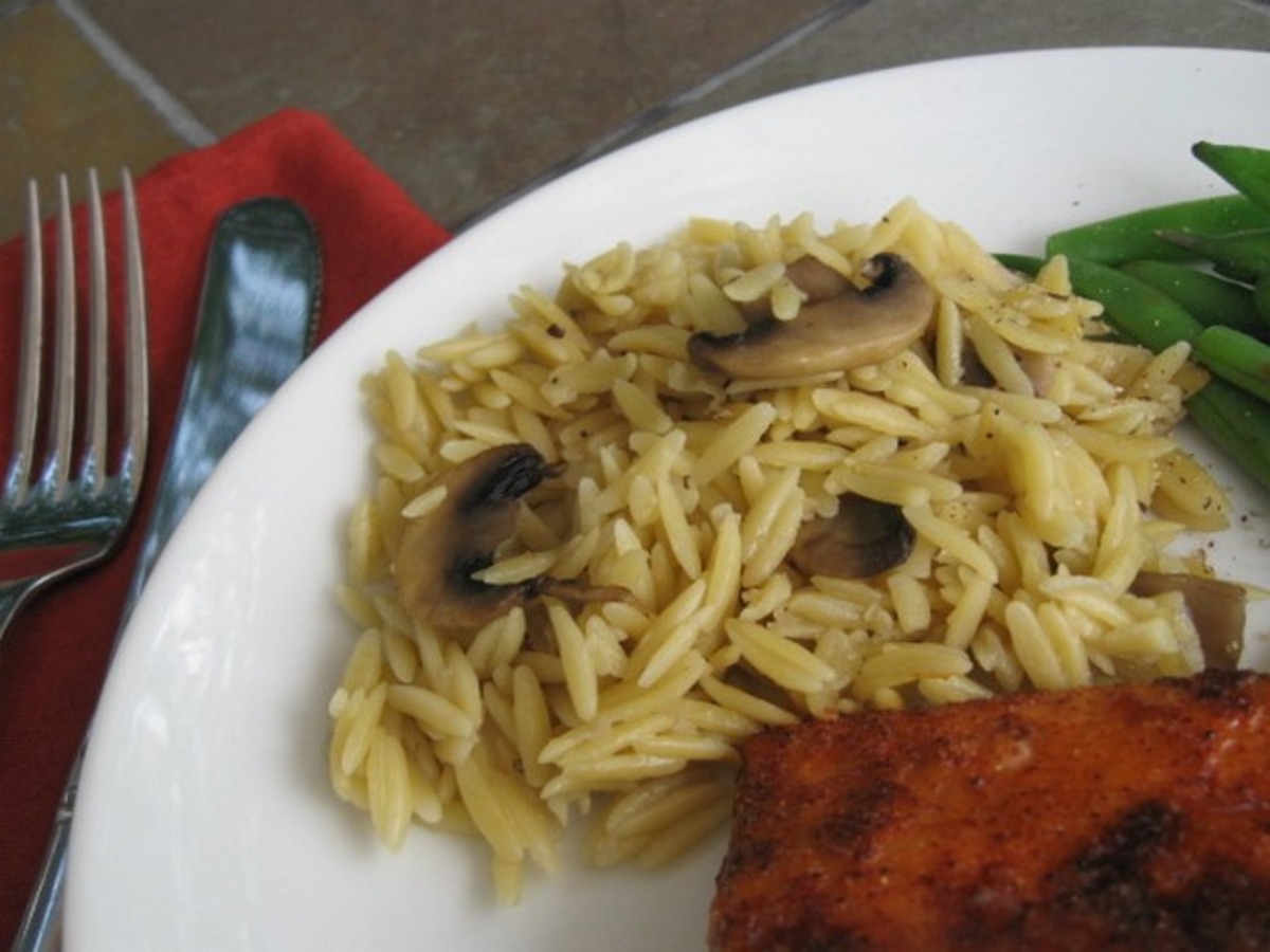 Orzo with Mushrooms_image
