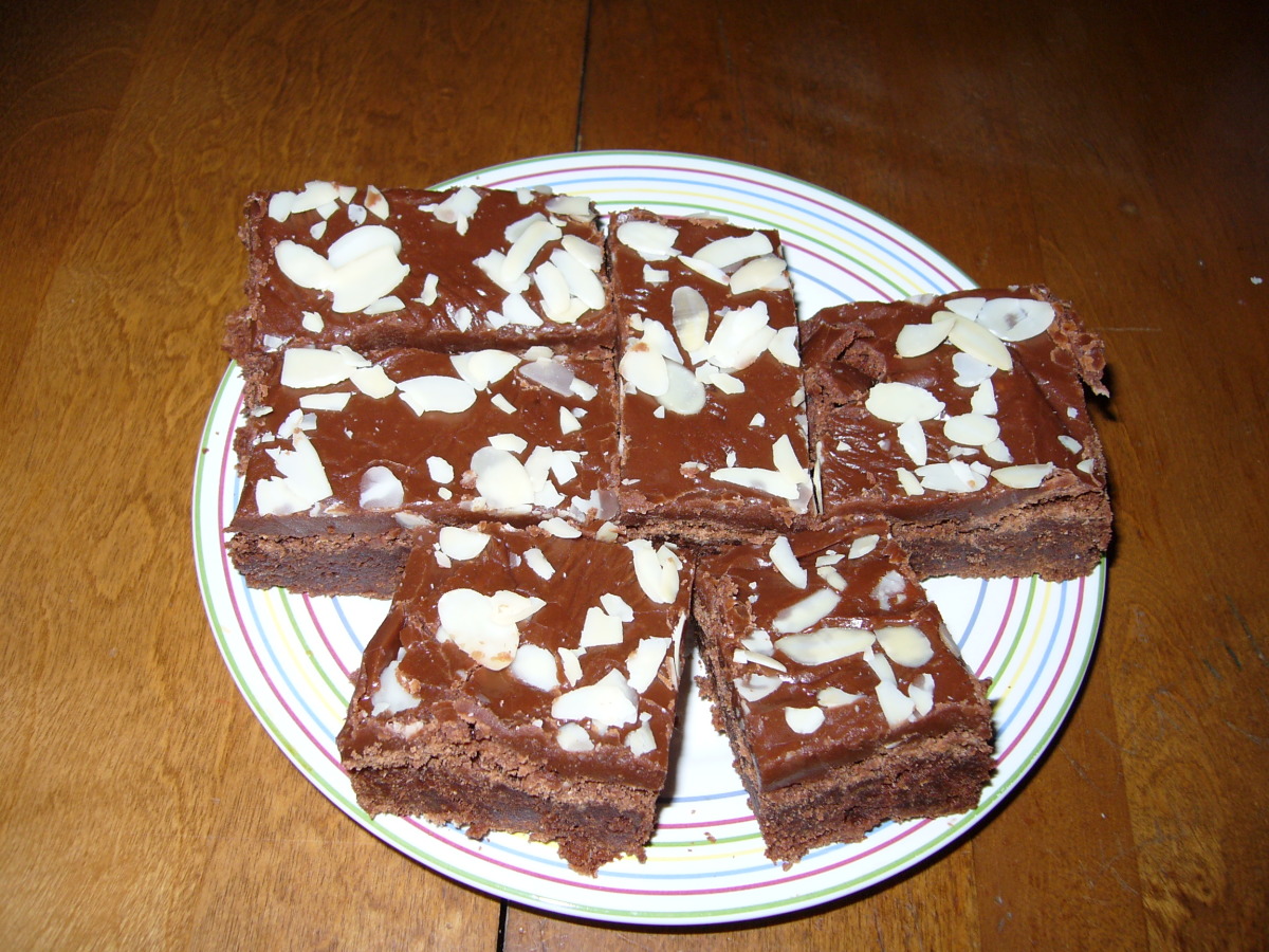 Chocolate Amaretto Brownies