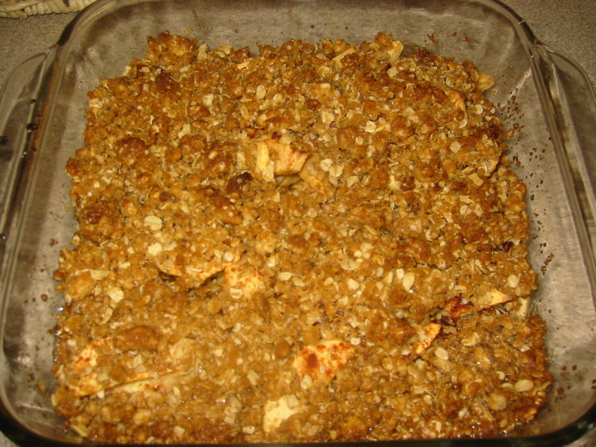 Apple crumble by Food.com