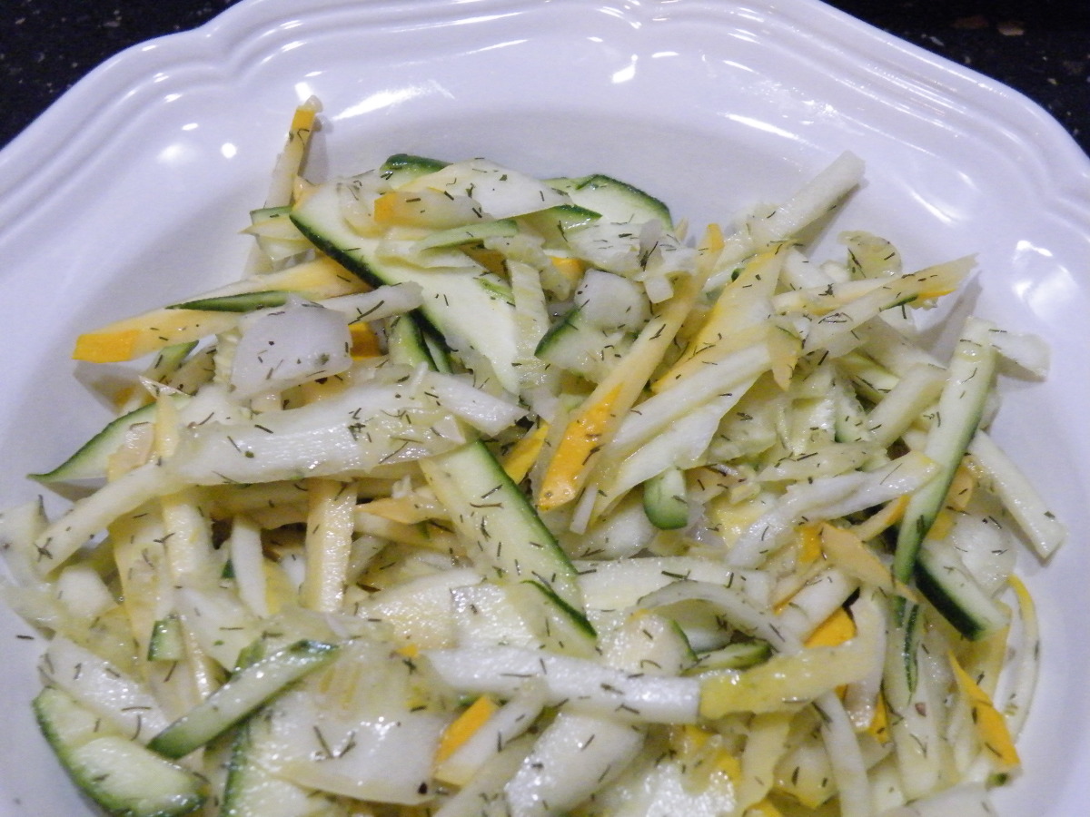 Summer Squash Salad Recipe Food Com