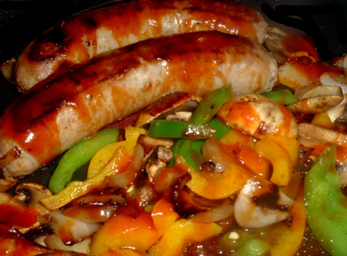 Italian Sausage and Peppers Stir Fry image