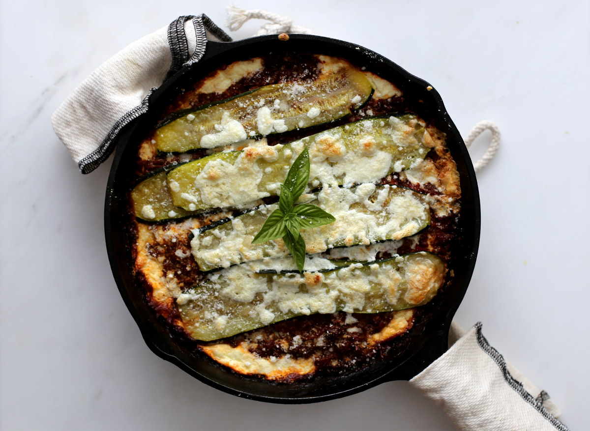 Zucchini Lasagna (Lasagne) - Low Carb-image
