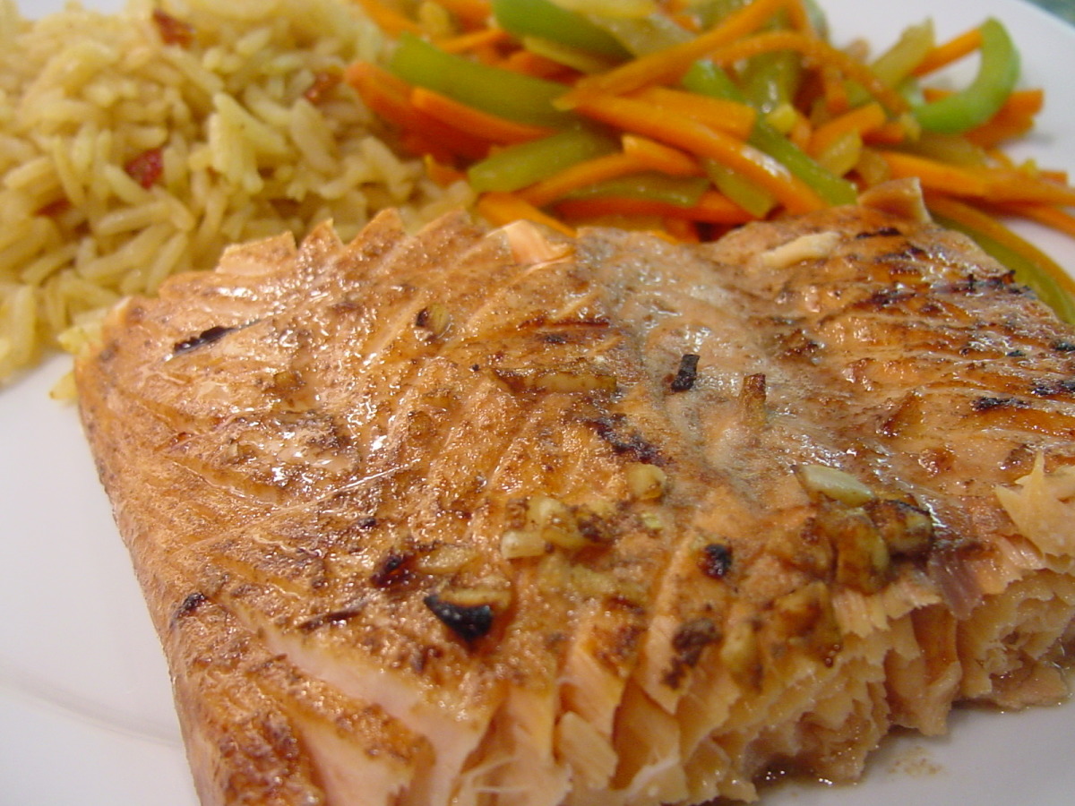 Grilled Lemon-Soy Salmon Recipe - Food.com
