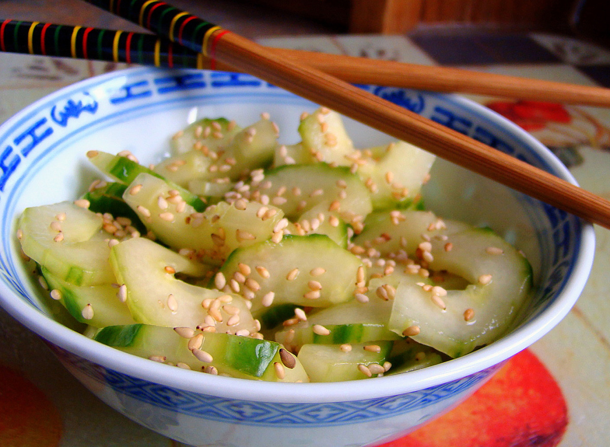 Cucumber Salad with Rice Wine Vinegar image
