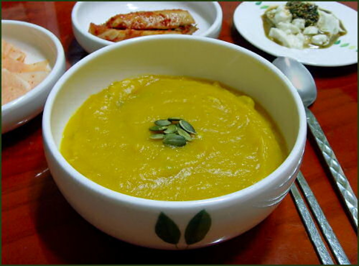 Korean Pumpkin Soup image