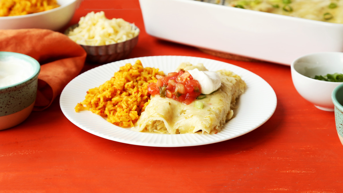 Quick and Easy Chicken Enchiladas Recipe - Food.com