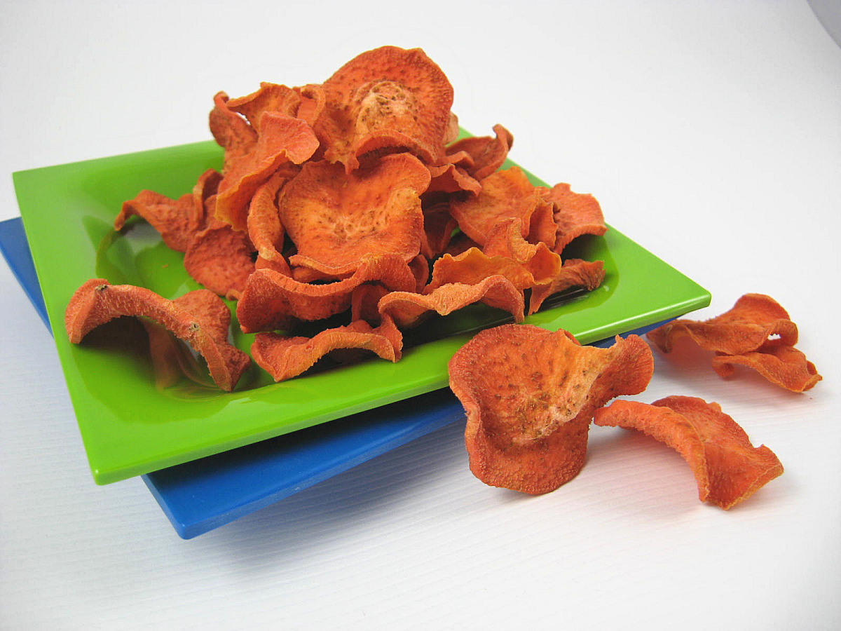 Oven Baked Sweet Potato Chips image