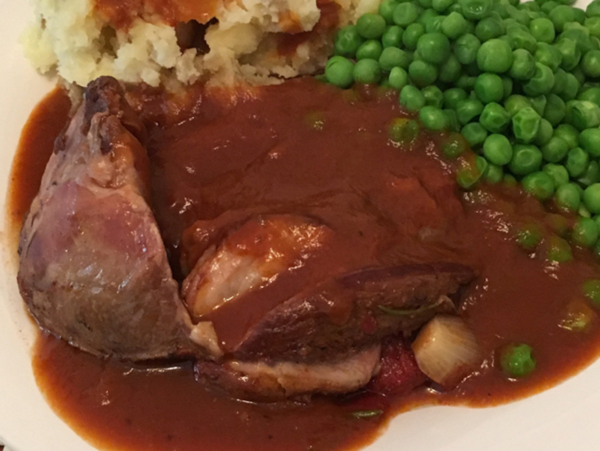 Braised Lamb Shanks