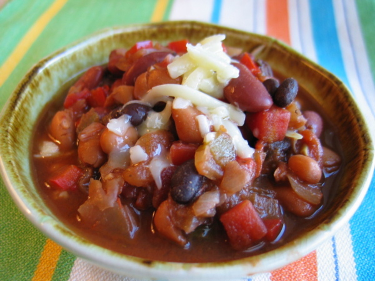 Holy Mole Frijoles (Three Bean Mole) Recipe