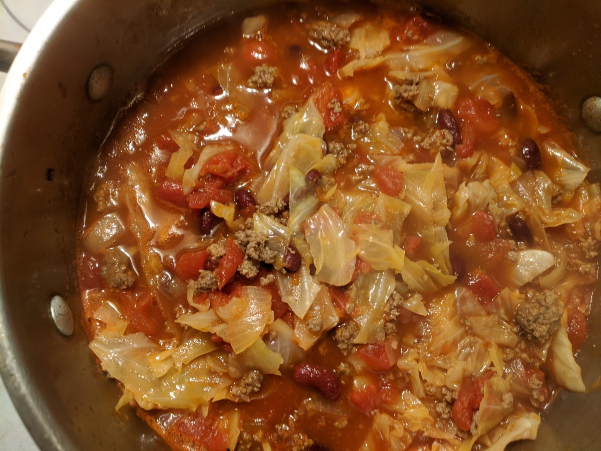 Shoney's Cabbage beef soup Recipe