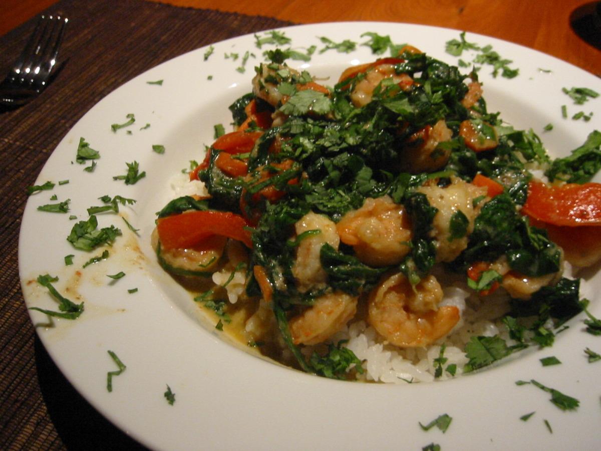 Thai Shrimp & Spinach Curry Recipe - Food.com