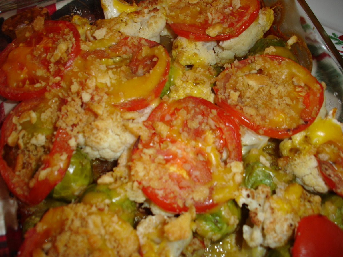 Cauliflower and Brussels Sprouts