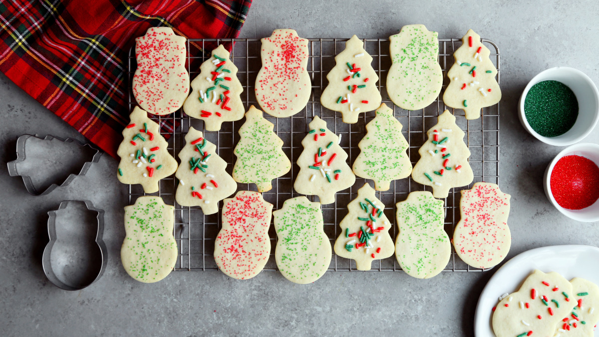 Buttery Cut-Out Christmas Cookies