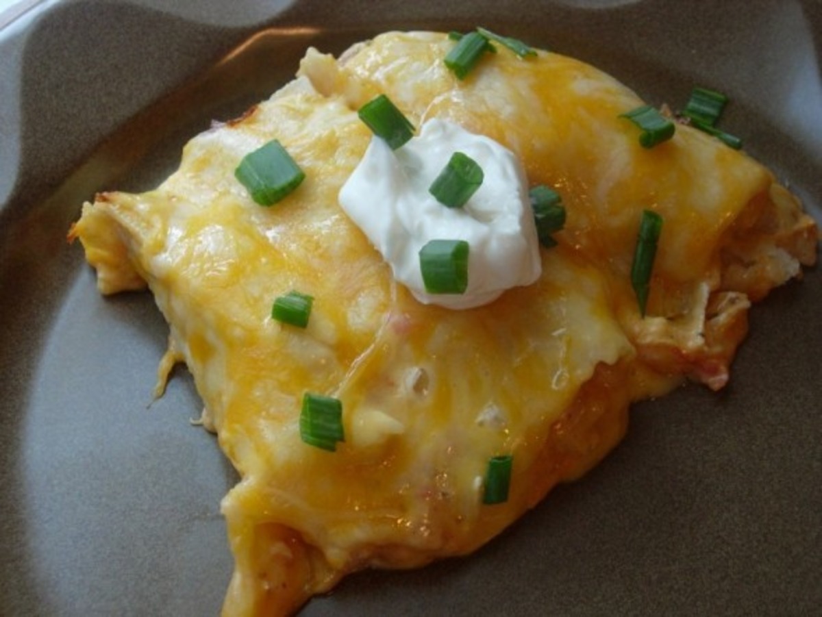 Cheese and Chicken Enchiladas (OAMC)