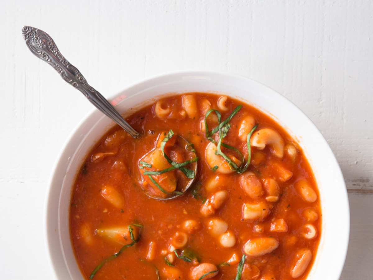 Uncle Bill's Vegetarian Minestrone Soup_image