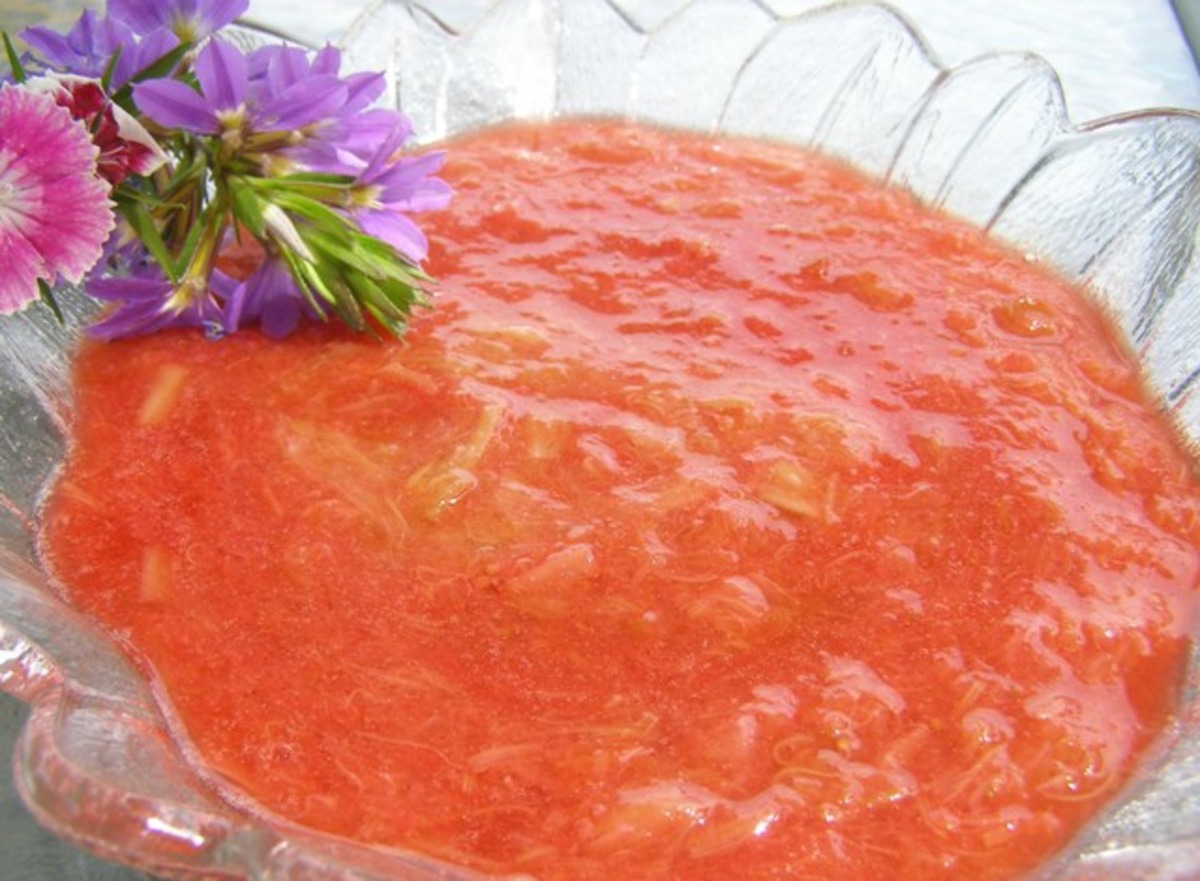 Strawberry Rhubarb Sauce image