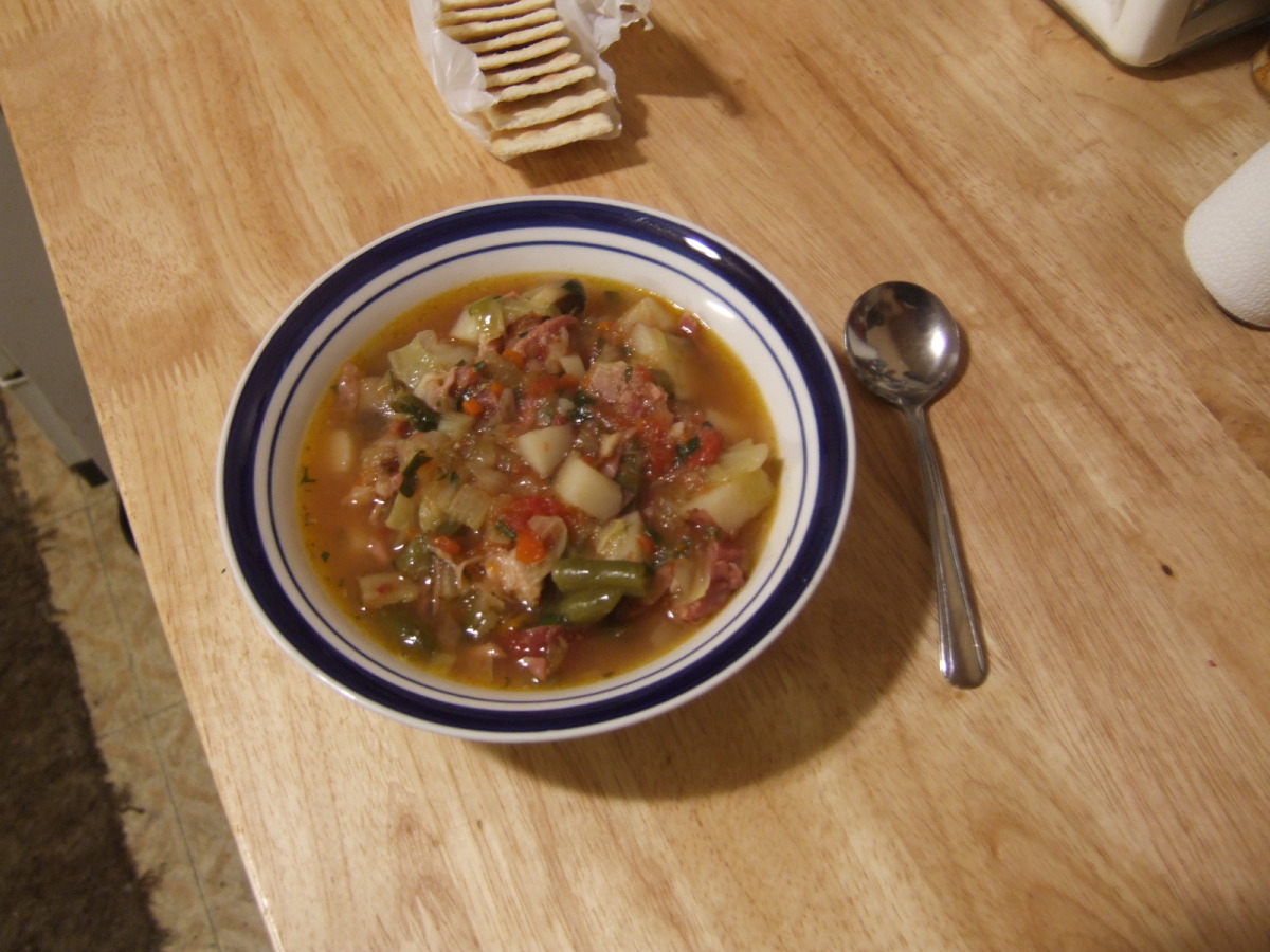 Ham Bone Vegetable Soup 1967