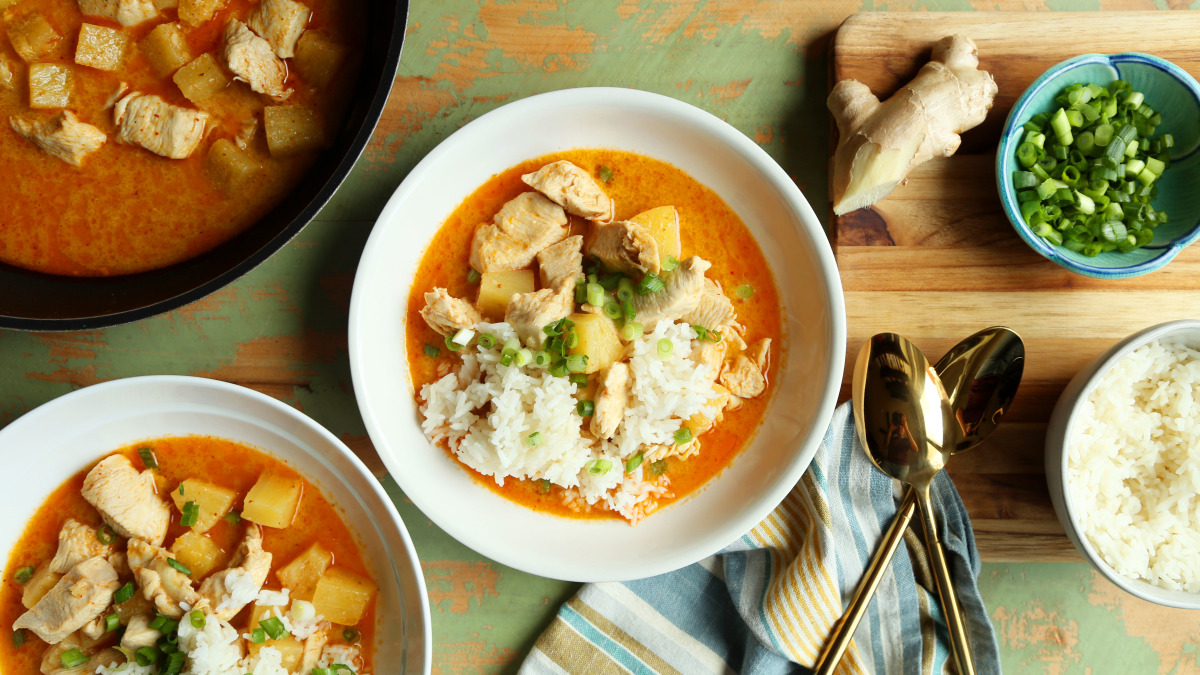 Thai curry top for a crowd