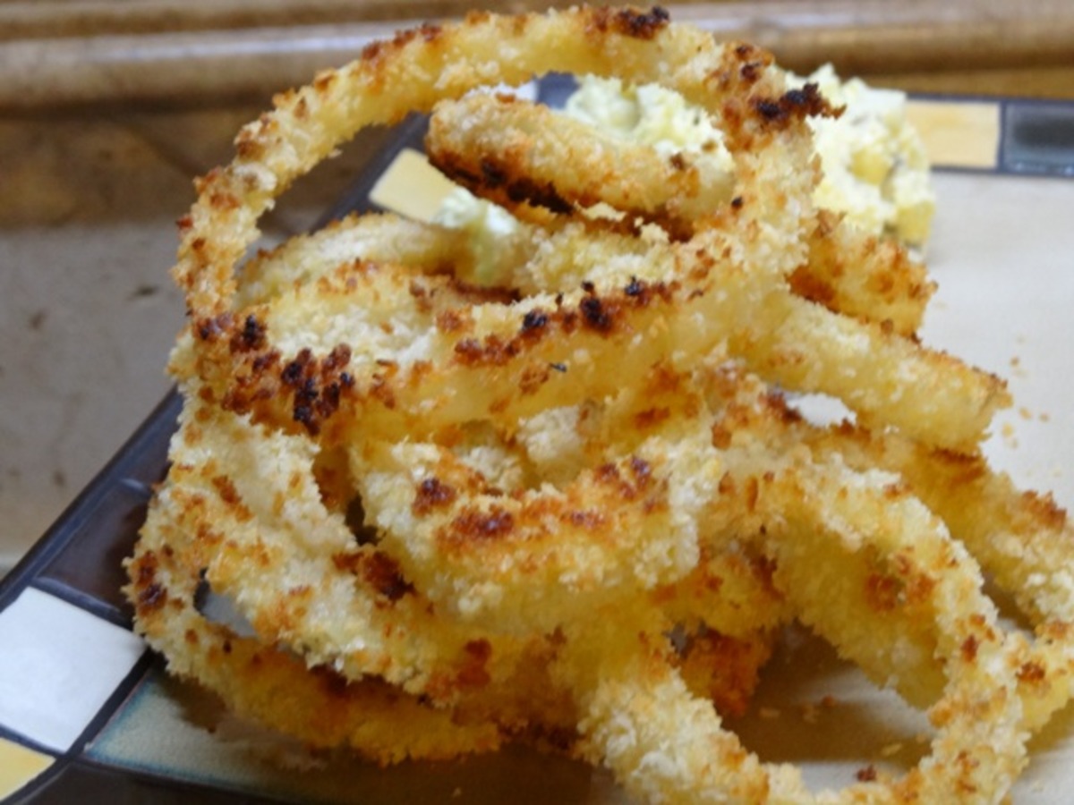 Simply the Best Baked Onion Rings! image