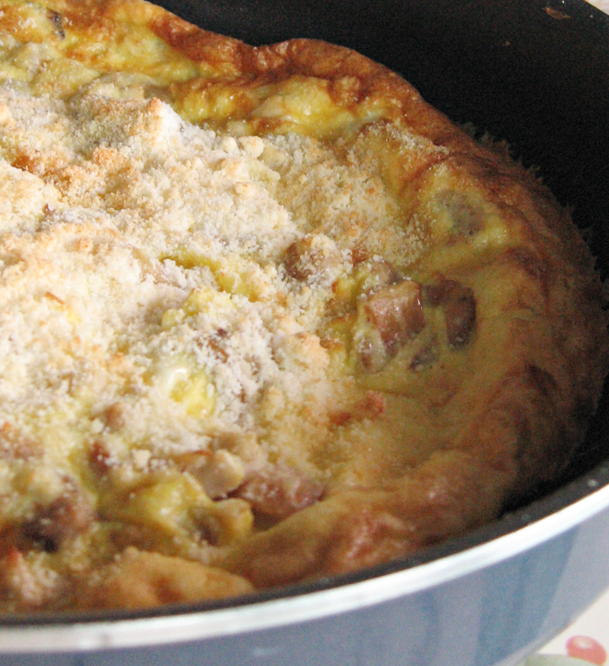 Chicken With Mushroom Frittata