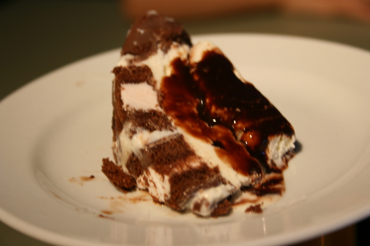Triple Layered Chocolate Jelly Dessert - Bake Then Eat