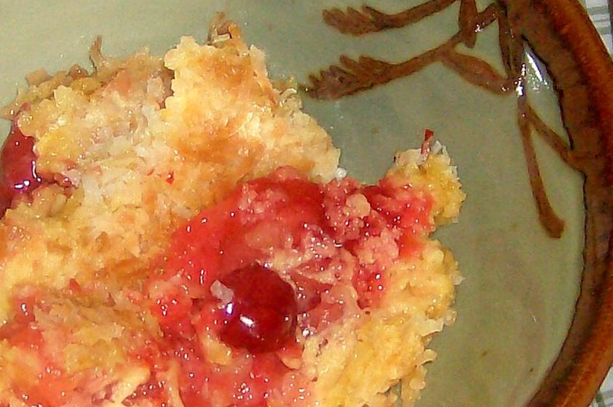 The BEST Cherry Pineapple Dump Cake Recipe | Joyful Healthy Eats