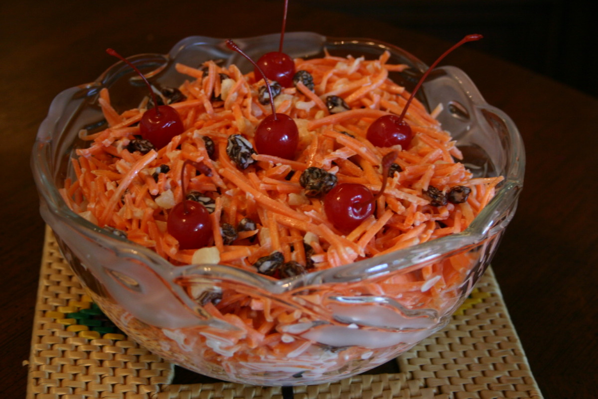 Lubys carrot salad recipe