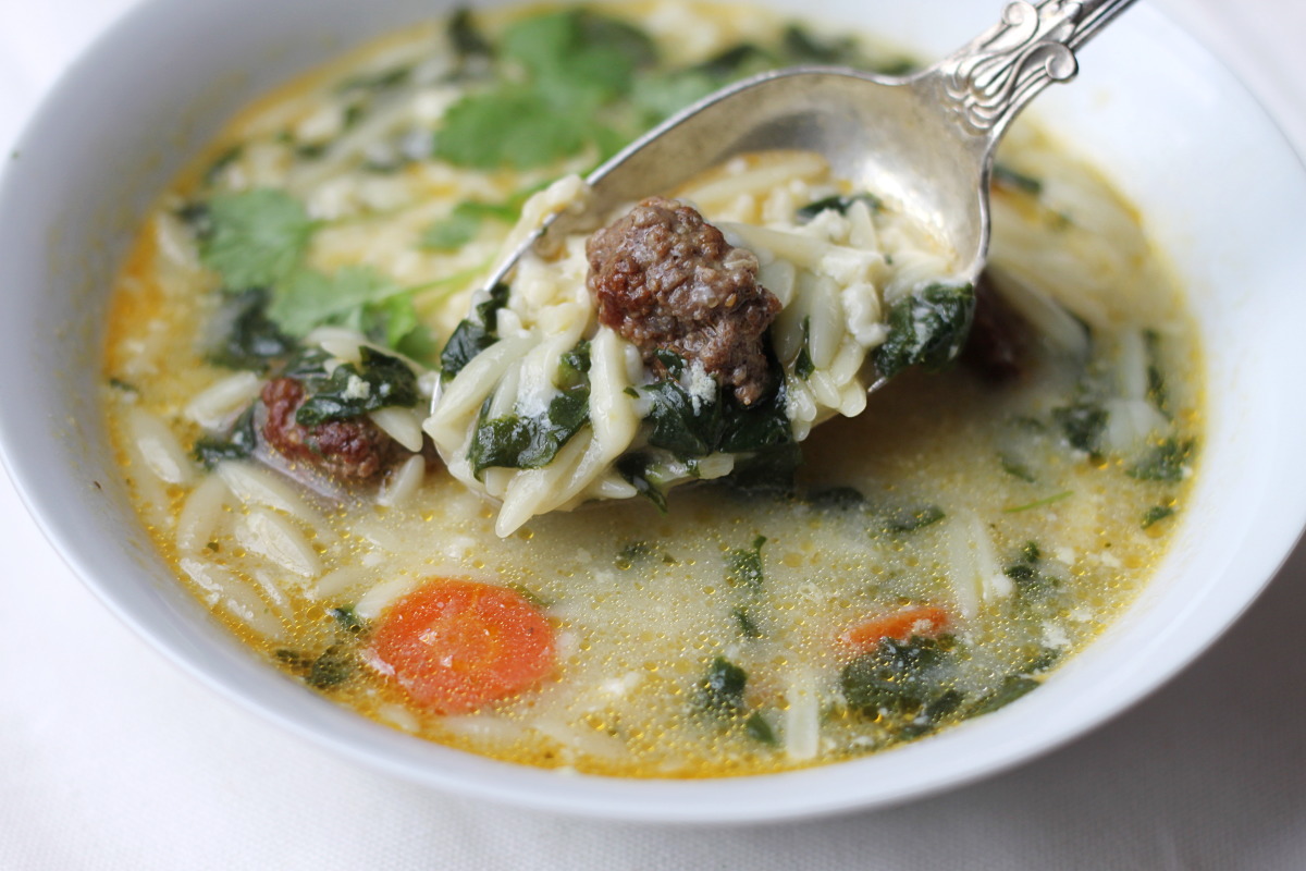 Cheesy Italian Wedding Soup