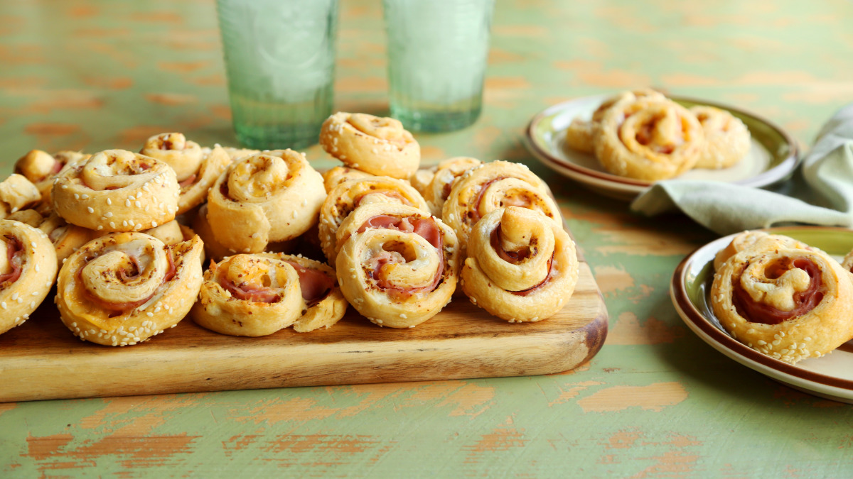 Crunchy Crescent Ham & Havarti Appetizers