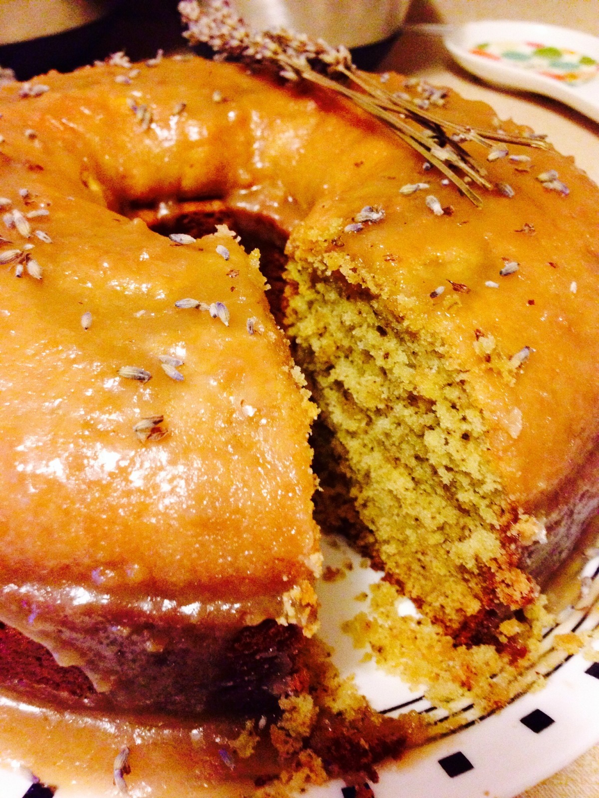 Garden Lavender Pound Cake