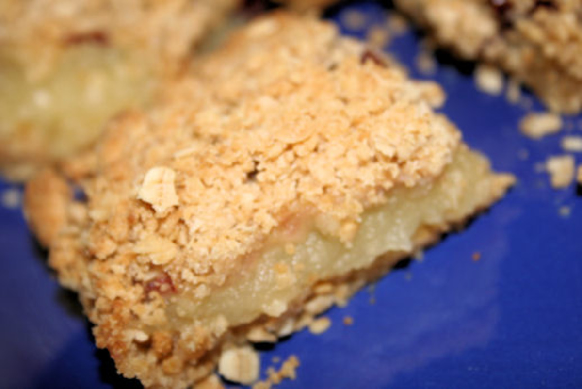 Apple Cranberry Squares