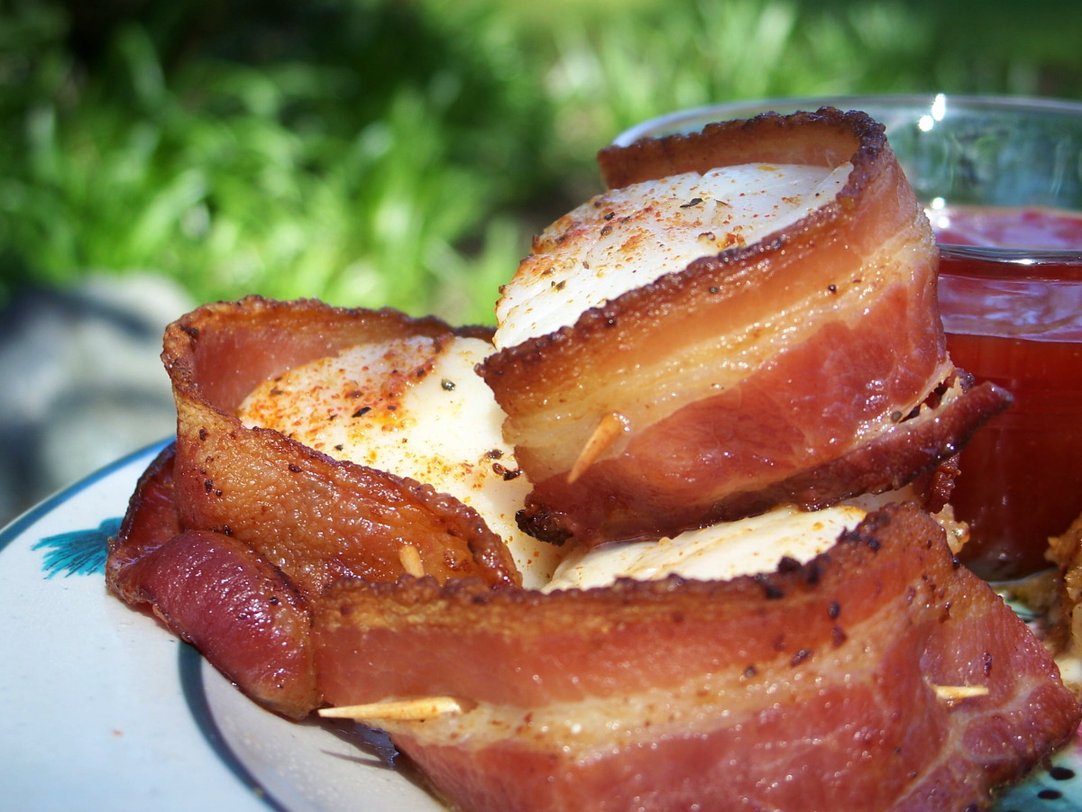 Bacon-Wrapped Scallops