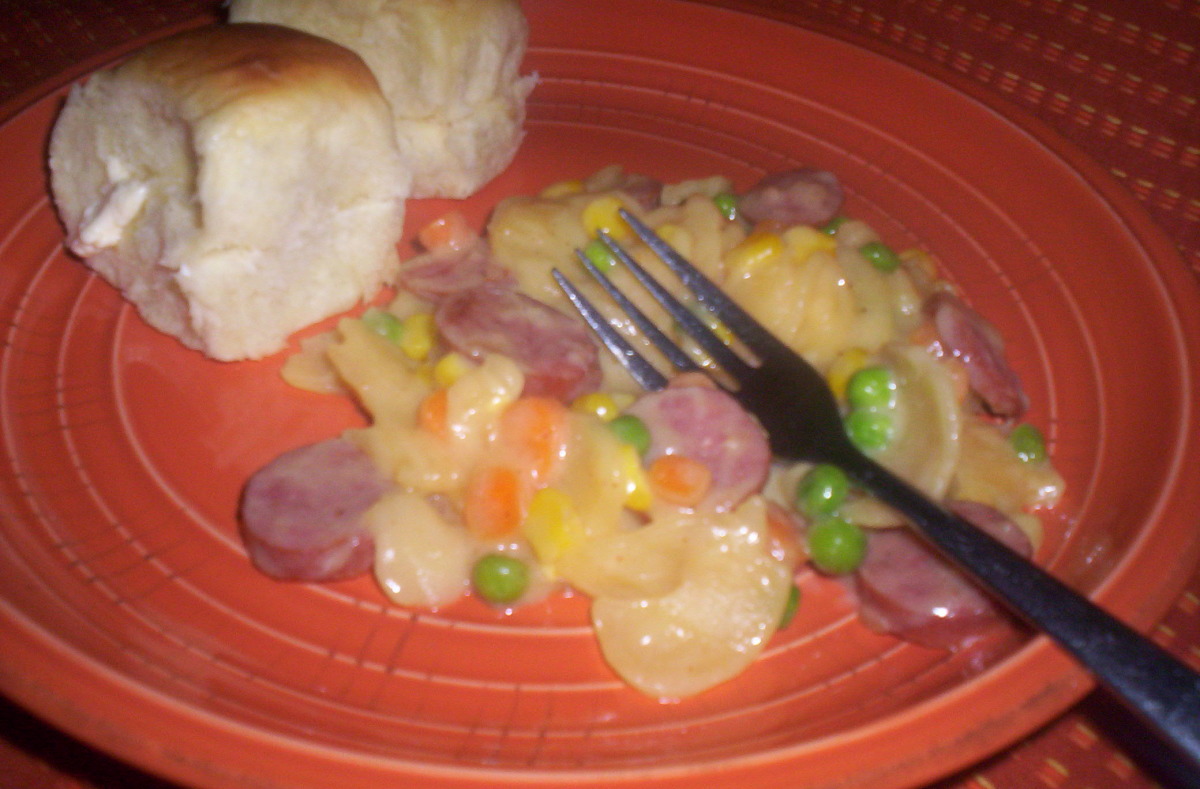 Cheesy Sausage Skillet