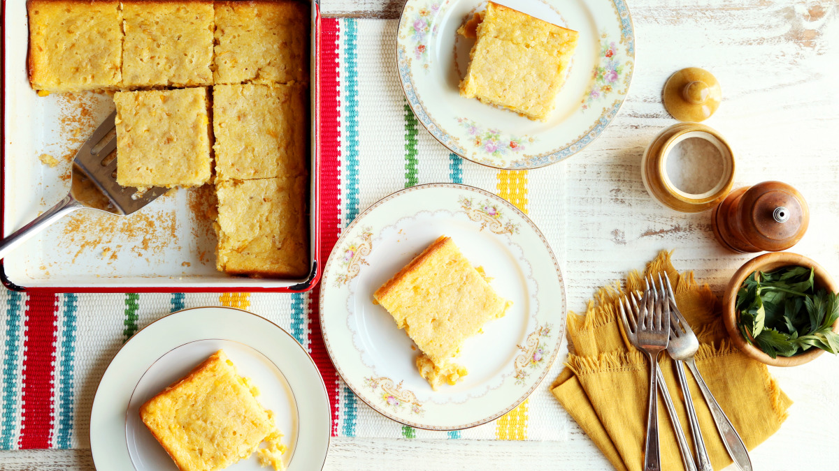 Honey Cornbread - Dinner at the Zoo