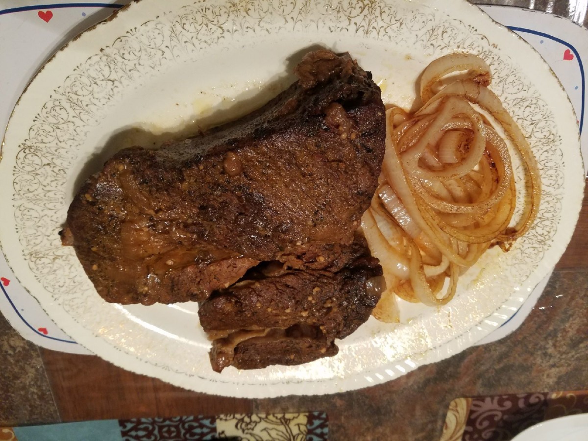 Country Chuck Roast with Onion Gravy Recipe