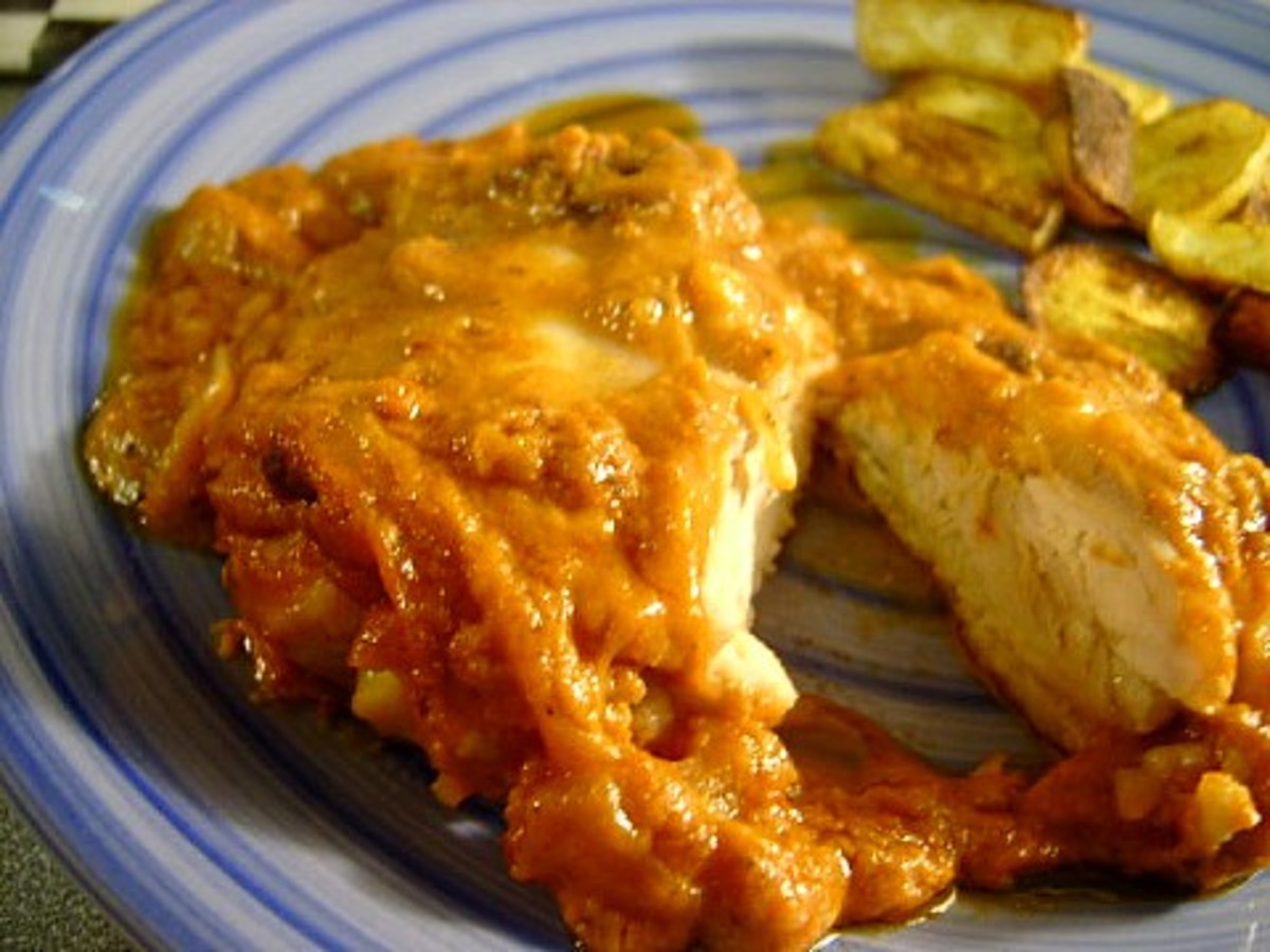 Peanut Butter Chicken with Chile