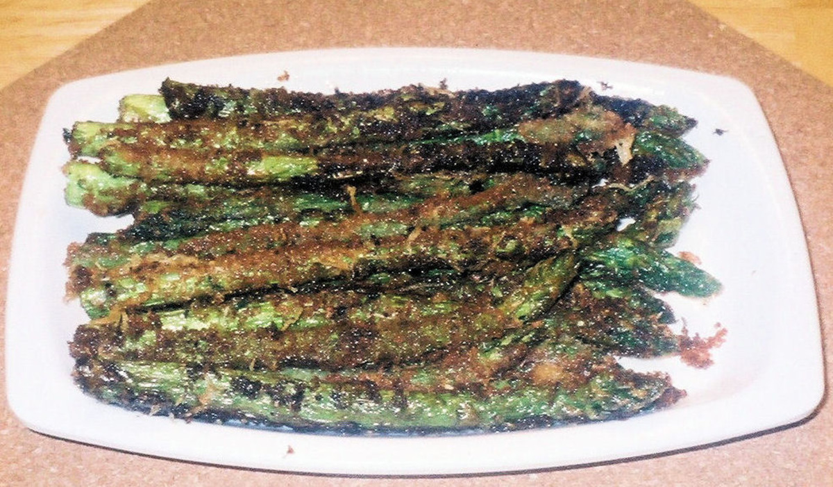 French Breaded Asparagus