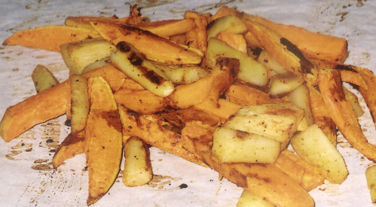 Parsnip & Sweet Potatoes Roasted image