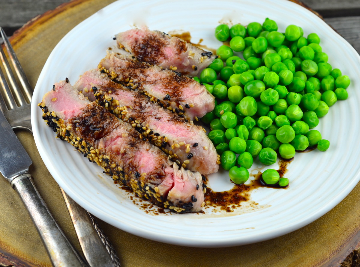 Sesame Crusted Tuna Steaks With Balsamic Sauce Recipe Food Com,Eggplant Recipes Vegan