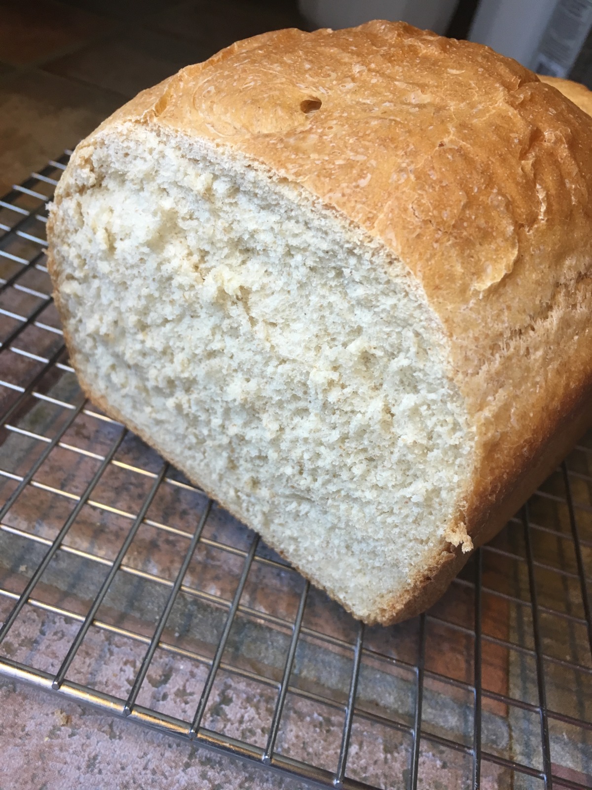 Bread Machine Buttermilk Wheat Bread