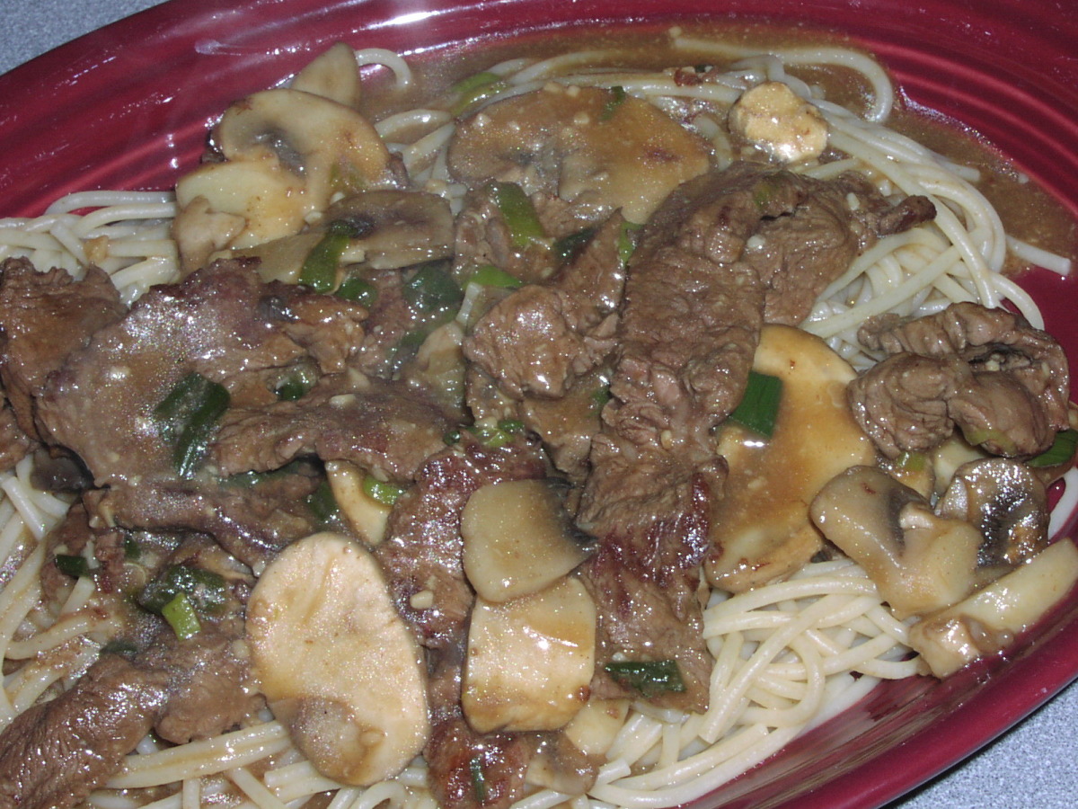 Steak & Mushrooms in Beefdijon Sauce Recipe