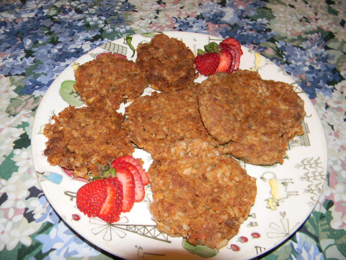 Brown Rice and Lentil Burgers_image